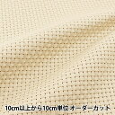 刺しゅう布 『No.3000 ジャバクロス25 (粗目) 6カウント 25目 アイボリー 3035-9』 LECIEN ルシアン cosmo コスモ