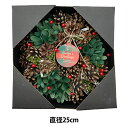 リース 完成品 『完成リース 直径25cm ミックスグリーン 660-068』 SG Wonder zone