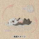 刺しゅうキット 『Chicchi お月見を楽しむラッコさん JPT108』 DMC ディーエムシー