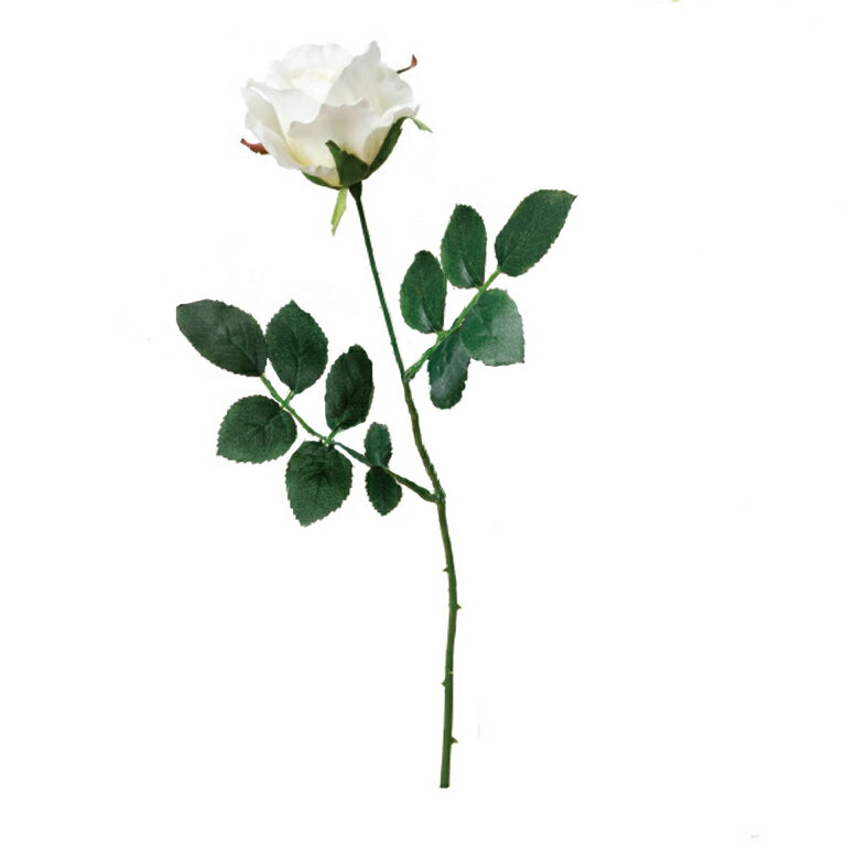 造花 シルクフラワー 『アリスローズ ホワイト A-31300-001』 asca アスカ商会