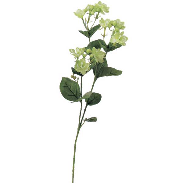 造花 ドライフラワー 『ジャスミン×9 つぼみ×19 ホワイトグリーン A-31912-052』 asca アスカ商会