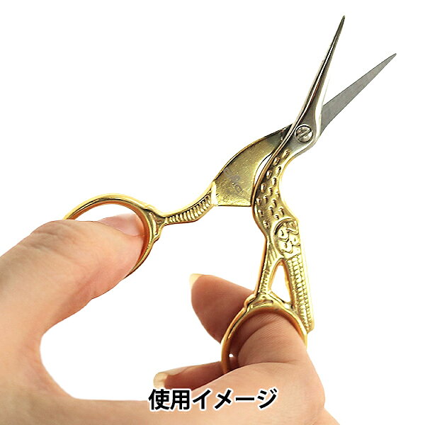 手芸用はさみ 『手芸ハサミ コウノトリモチーフ SU1036』 DMC ディーエムシー yuzawaya-2-10013124 手芸と生地のユザワヤ2号館 サンプル画像3