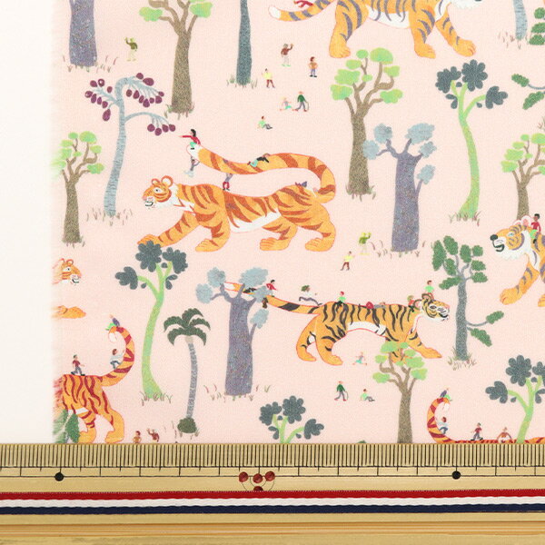 【数量5から】 生地 『リバティ・ファブリックス タナローン タイガースツアリング 363J7304-B』 Liberty Japan リバティジャパン 2