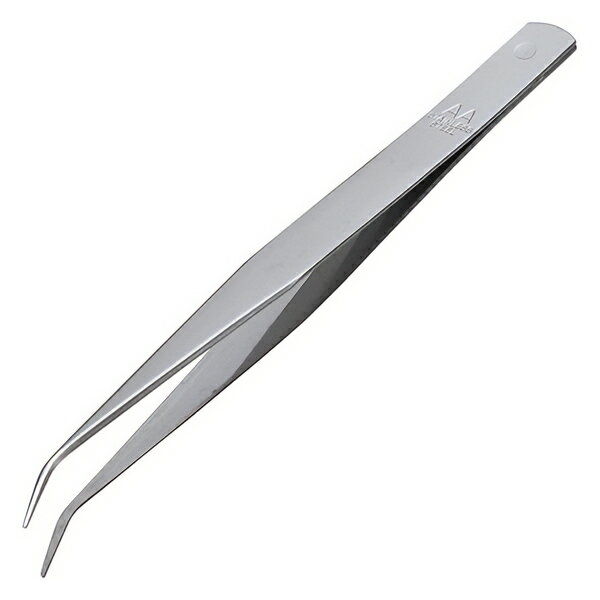 工具 『ステンレスピンセット 先曲がりタイプ No.126』 ANEX アネックス