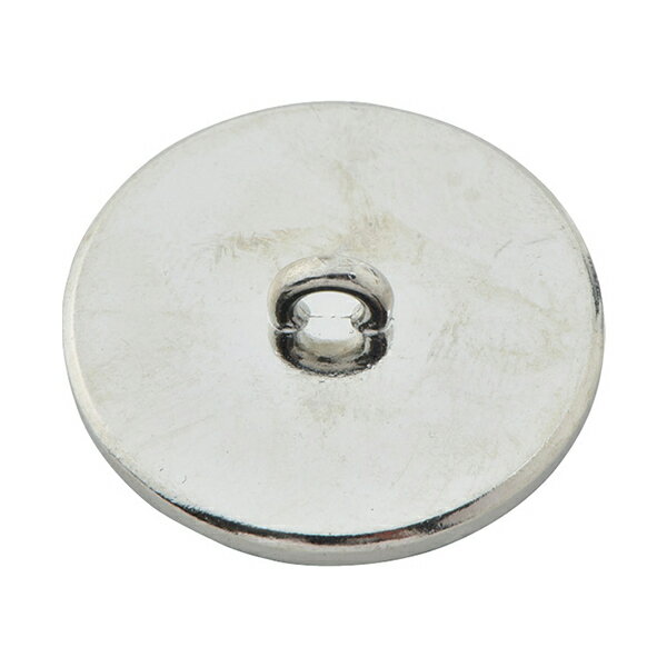 ボタン 『メタル ダイカストボタン 2.3cm シルバー BZ-0316 10003808-23-S』 ベルアートオンダ