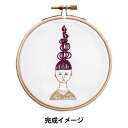 刺しゅうキット 『nuie 刺しゅうキット モリモリ HCA15//5』 MIYUKI ミユキ