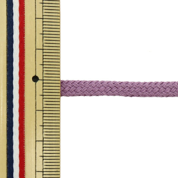 手芸ひも 『カラーひも 中 3mカット グレイッシュピンク 2-444番色 F200-79』 YUSHIN 遊心【ユザワヤ限定商品】