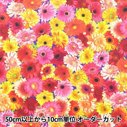 【数量5から】 生地 『USAコットン イマジニングズ サマー(花柄) 20916-193』 【数量5から】 生地 『USAコットン イマジニングズ サマー(花柄) 20916-193』