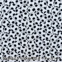 【数量5から】 生地 『USAコットン スモールワールド サッカー柄 ホワイト GAIL-CD8894』