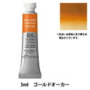 絵具 『プロフェッショナル ウォーターカラー 5ml 285 ゴールドオーカー』 Winsor&Newton