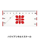 しるし付け 『ハワイアンキルトスケール 赤いハイビスカス 430968』 金亀糸業