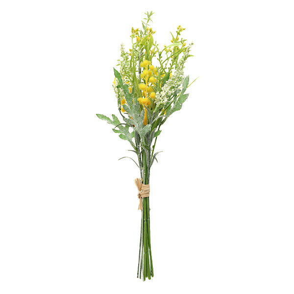 造花 シルクフラワー 『フィールドミモザ ミックスの束 V23015-055』