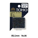 ビーズ 『タクミビーズ 丸小 86』 TOHO BEADS トーホービーズ