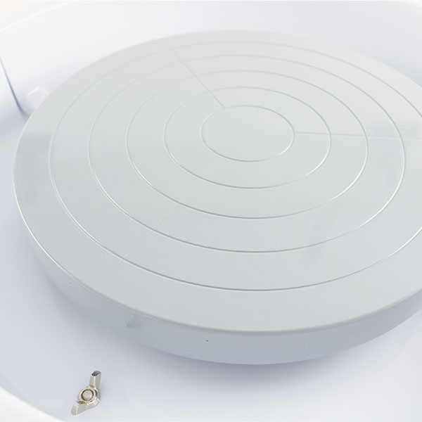【取寄せ商品】 陶芸機材 『卓上電動ろくろ らくらく2型』 グット電機