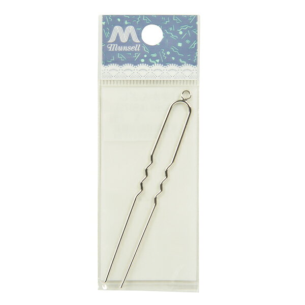 ユザワヤの手芸金具 『かんざし 7.9cm 1個カン付き シルバー #9075』｜アングル2