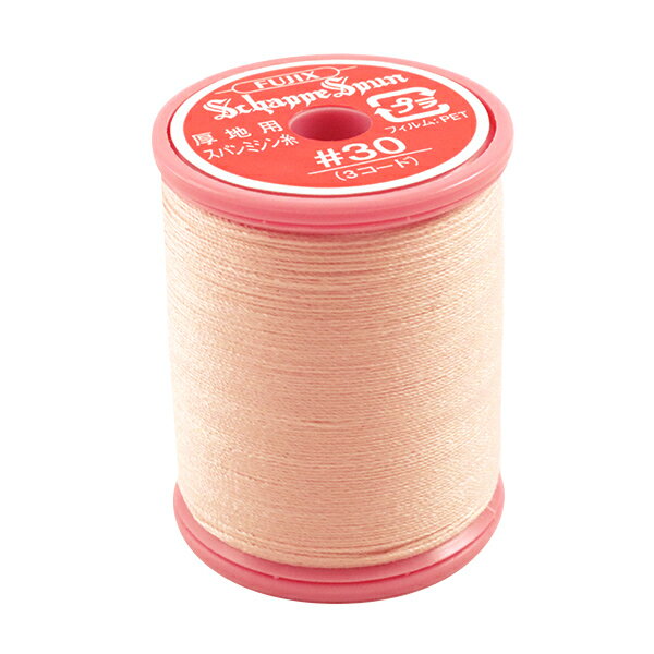 ミシン糸 『シャッペスパン 厚地用 #30 100m 217番色』 Fujix(フジックス) デニムやキルティング生地など、厚地用の太口ミシン糸です しっかり縫い上げたいものにぴったりのミシン糸。 デニム、キャンバス、帆布やレザーなど厚手の布地を太い糸できっちり縫うことができます。 ふっくらした縫い目のステッチにも最適です。 ◆仕立:30番(糸長100m) ◆素材:ポリエステル100% ◆原産国:日本製 ◆使用針:ミシン針No14 ◆217番色 ※モニターによって実物のお色と若干異なる場合がございます。 【※この商品はゆうパケット便・メール便対象外です。】【手芸用品・毛糸・生地の専門店 ユザワヤ】