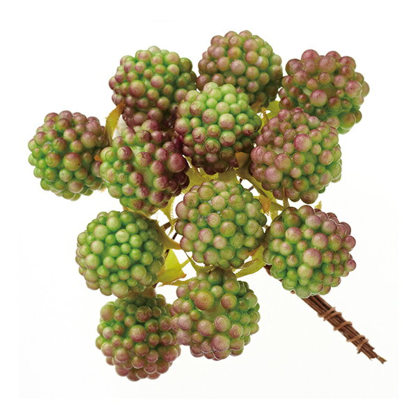 造花 シルクフラワー 『ラズベリー 17mm グリーン 2340-0-700』