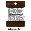 バイアステープ 『リバティ・ファブリックス バイアステープ 20mm幅 2m巻 TAPE-POP-UE』