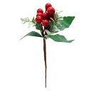 造花 シルクフラワー 『クリスマスピック SM17633』 【ユザワヤ限定商品】
