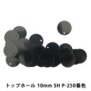 スパンコール 『トップホール 10mm SH P-250番色』