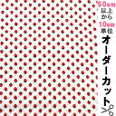 【数量5から】生地 『ホーミーコレクション コットン イチゴ