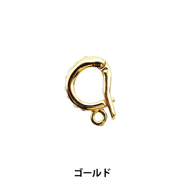 手芸金具 『クリッカー 石付き ゴールド 271/0178』
