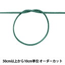 【数量5から】 手芸ひも 『カラーひも 幅約3mm 61番色 100-61』