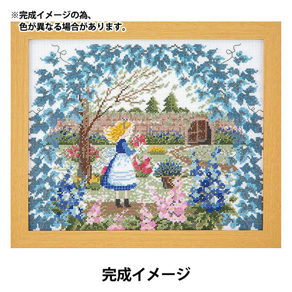 【スーパーSALE】 刺しゅうキット 『オノエ・メグミ 花と少女の物語 秘密の花園 7535』 Olympus オリムパス