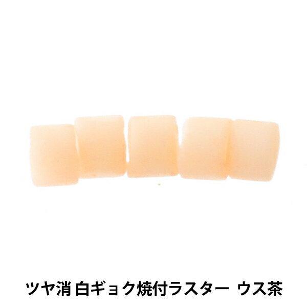 ビーズ 『デリカビーズ 11/0 DB353 3g ツヤ消 白ギョク焼付ラスター ウス茶』 MIYUKI ミユキのサムネイル