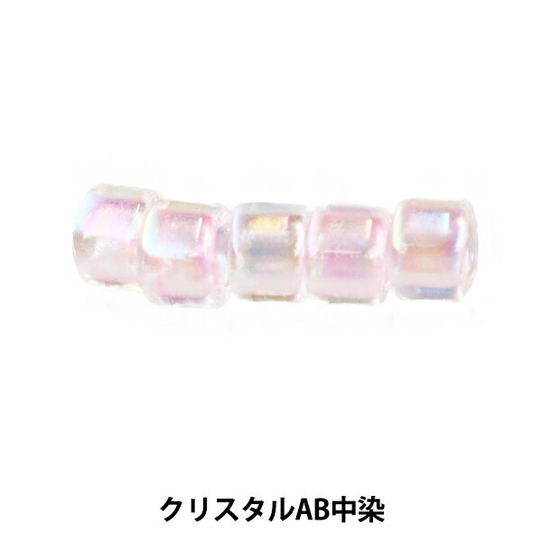 ビーズ 『デリカビーズ 11/0 DB71 3g クリスタルAB中染』 MIYUKI ミユキのサムネイル