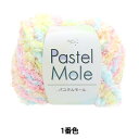 秋冬毛糸 『パステルモール 1番色』 【ユザワヤ限定商品】