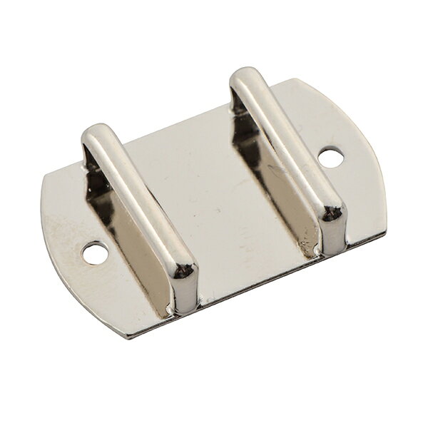 七宝用金具 『貼り付け用帯留め 銀色 タイコ形 穴あき 四分 OPA-610』