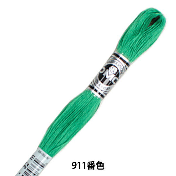 刺しゅう糸 『DMC 25番刺繍糸 アブローダー ART.107 911番色』 DMC ディーエムシー