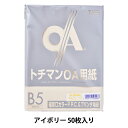 プリンター用紙 『極厚口カラー PPC用紙 LPP-B5-I 50枚 アイボリー』 SAKAE テクニカルペーパー