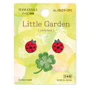 ワッペン 『Little Garden (リトルガーデン) Ladybug H459-091』 Hamanaka ハマナカ