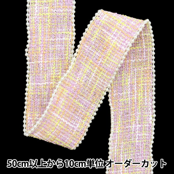 【数量5から】 手芸ブレード 『レースブレード ピンク ISY-6-24-118』