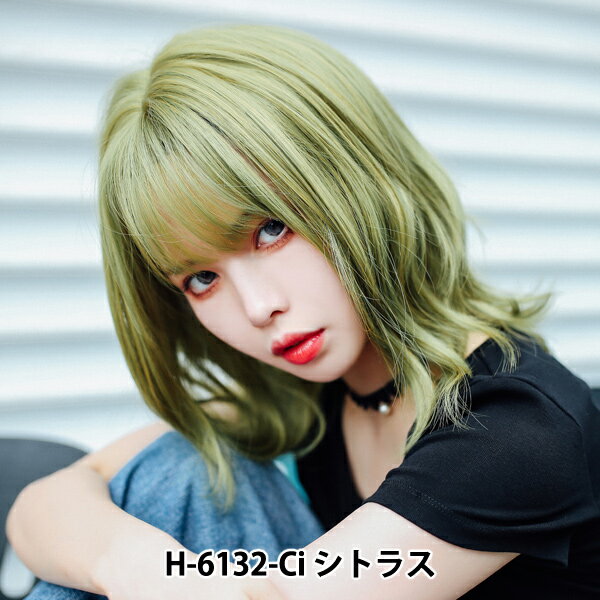 ウィッグ 『Tefure (テフリ) Neoウルフ シトラス H-6132』 Fujitatsu 富士達