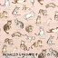 【数量5から】 生地 『オックス 図鑑シリーズ 猫科 YPA-61000-1B』 KOKKA コッカ 135円