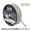 【数量5から】 手芸ブレード 『リボン通しブレード 114-412-142』 DARIN ダリン