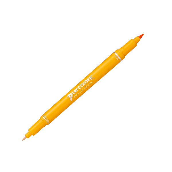 マーカーペン 『プレイカラーK 水性 単色 やまぶきいろ WS-PK04』 Tombow トンボ鉛筆