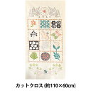 生地 『BOOKHOU 綿麻キャンバス 2025年 カレンダーパネルカットクロス 約110cm×60cm CEKX-1410D-1A』