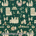 【数量5から】 生地 『綿麻シーチングデジタルプリント 22fabric ジャムラボ ネイビー DP-4856-3C』