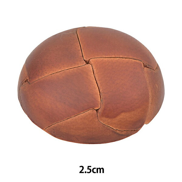 ボタン 『レザーボタン #1 2.5cm NO100』