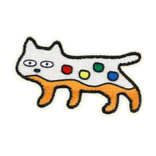 ワッペン 『にせんちめんたる ワッペン ネコ 2MW-04』