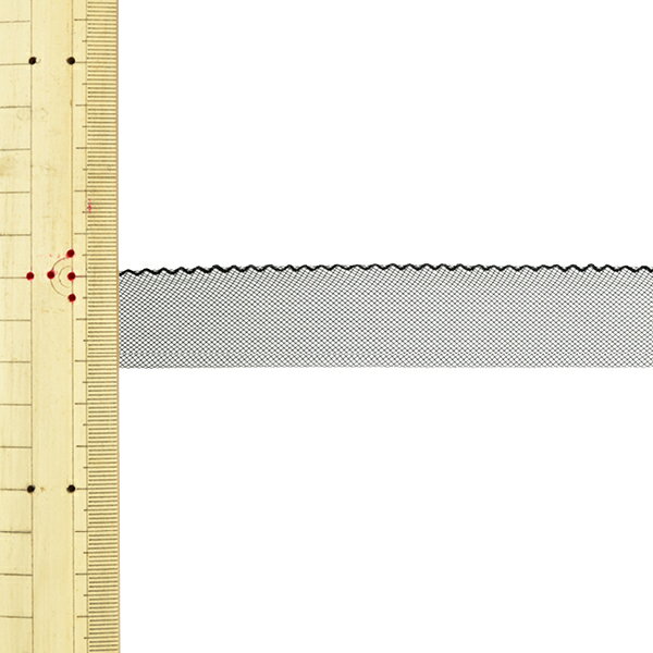 【数量5から】 芯地テープ 『ホースヘアー ソフトタイプ 幅約2.5cm 黒 64717-25』 2