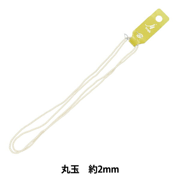 ビーズ 『パール 丸玉 2mm 001D色番 約315個入り POPUP』