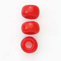 ビーズ 『マクラメグラスビーズミニ 5mm 赤 AC991』 MARCHENART メルヘンアート