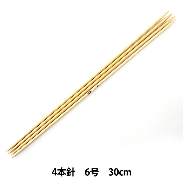 【1000円ポッキリ】 編み針 『匠 4本針30cm 6号 54-406』 Clover クロバーのサムネイル
