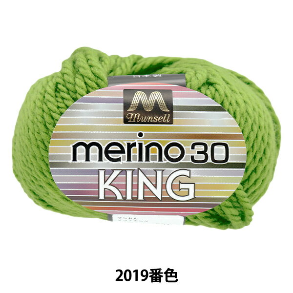 毛糸 『マンセルメリノキング 極太 2019番色』 mansell マンセル 【ユザワヤオリジナル】