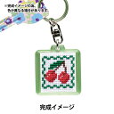 刺しゅうキット 『刺繍キット キーリング フルーツ KS-20 サクランボ』 Olympus オリムパス